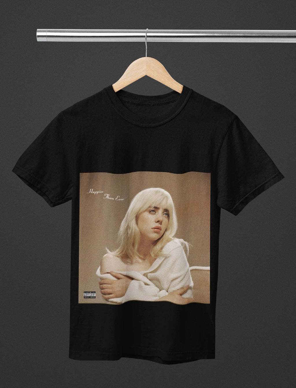 Playera | Happier Than Ever | Billie Eilish | FRENTE