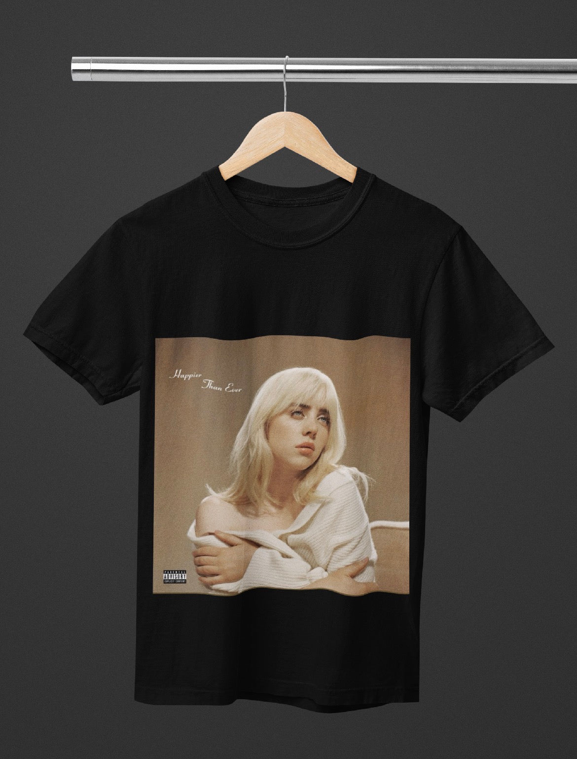 Playera | Happier Than Ever | Billie Eilish | FRENTE